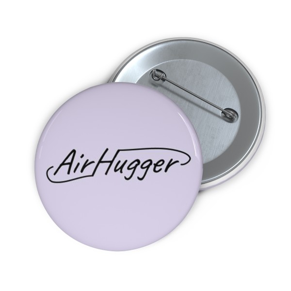 Airhugger Buttons - Purple Background